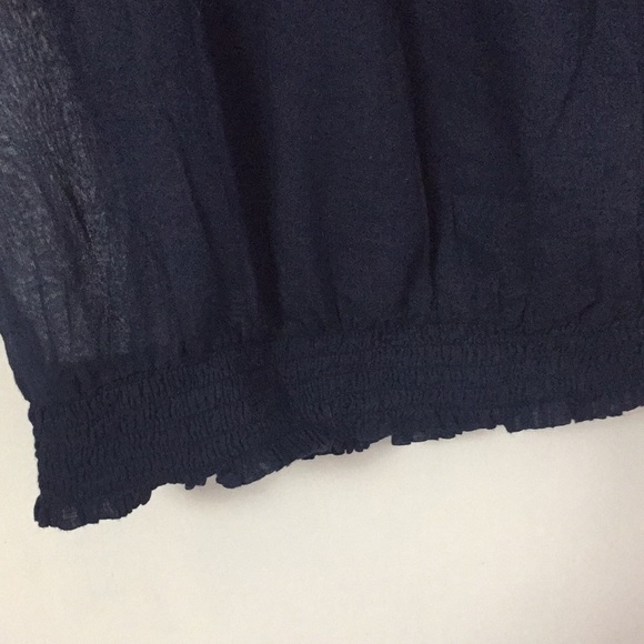 Jessica Simpson Navy Blue Boho Top 2for$10 - Picture 6 of 12